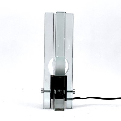 Glass Table Lamp from Gallotti & Radice, 1970s-OT-1072586