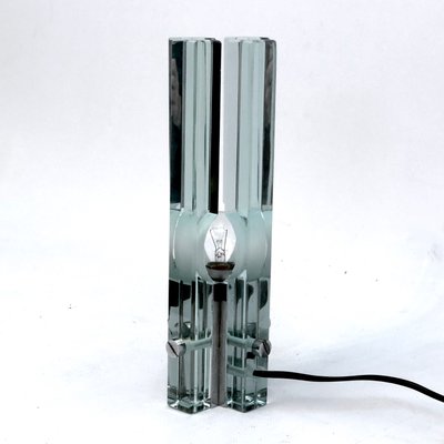 Glass Table Lamp from Gallotti & Radice, 1970s-OT-1072586