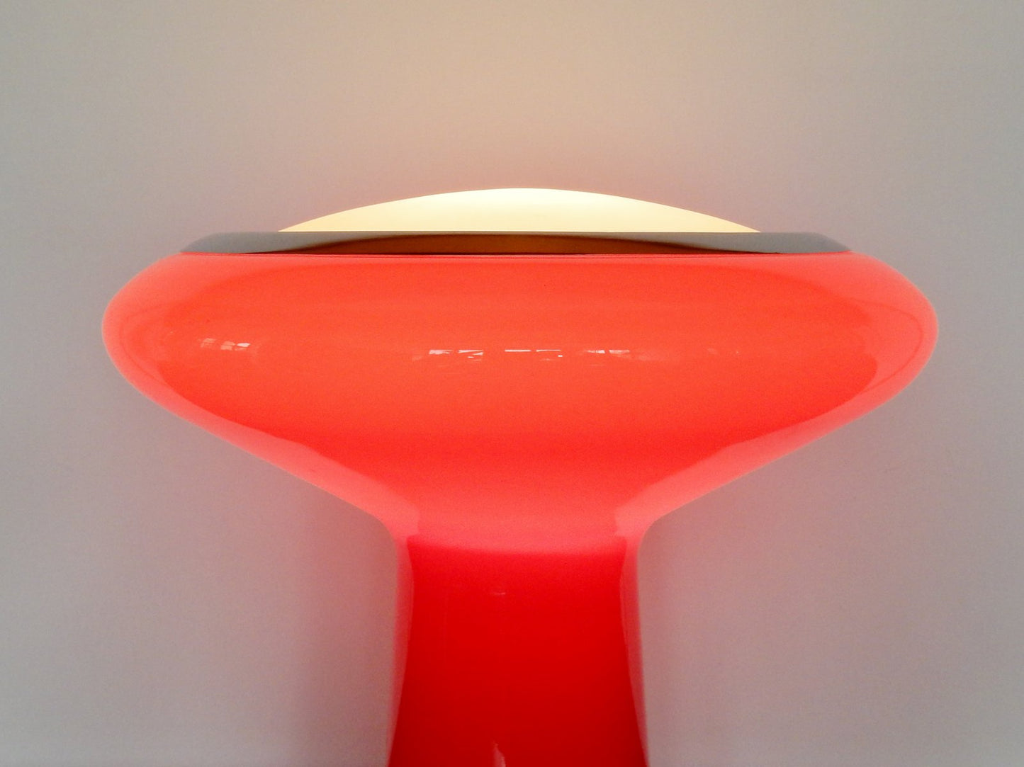 Glass Table Lamp from Hiemstra Evolux, 1960s