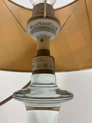 Glass Table Lamp from Holmegaard, 1970s-TU-2041848