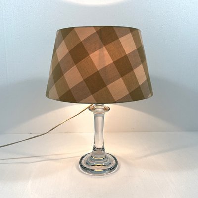 Glass Table Lamp from Holmegaard, 1970s-TU-2041848