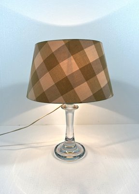 Glass Table Lamp from Holmegaard, 1970s-TU-2041848