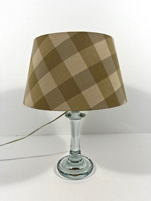 Glass Table Lamp from Holmegaard, 1970s-TU-2041848