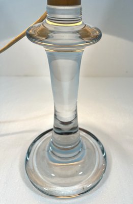 Glass Table Lamp from Holmegaard, 1970s-TU-2041848