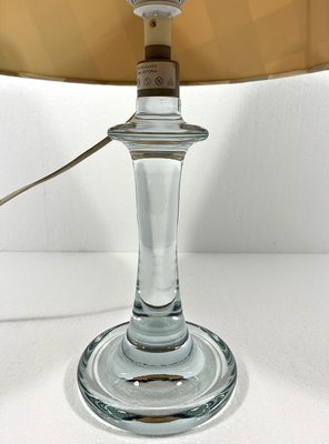 Glass Table Lamp from Holmegaard, 1970s-TU-2041848