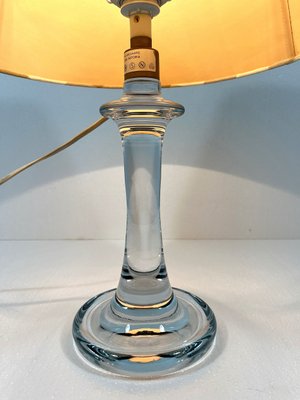 Glass Table Lamp from Holmegaard, 1970s-TU-2041848