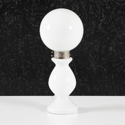 Glass Table Lamp from Polam, 1970s-IVW-1453539