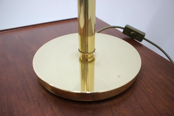 Glass Table Lamp from Preciosa, Czechoslovakia, 1980s-TZ-654711