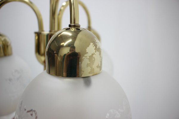 Glass Table Lamp from Preciosa, Czechoslovakia, 1980s-TZ-654711