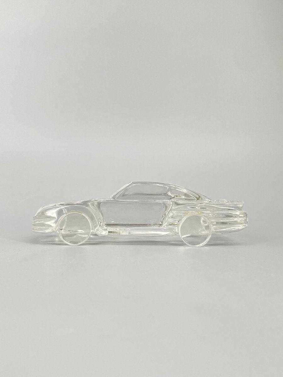 Glass Table Model of a Porsche 911 Sc / 959 Tribute from Riedel