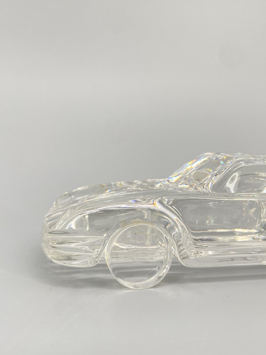 Glass Table Model of a Porsche 911 Sc / 959 Tribute from Riedel