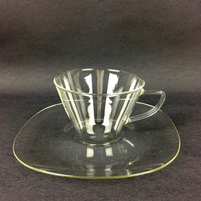 Glass Tea Service by Heinrich Löffelhardt for Schott & Gen. Mainz, 1955, Set of 17-FFL-1154802