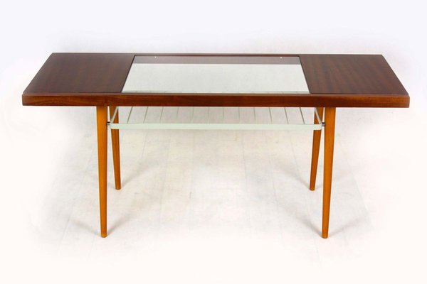 Glass Top Coffee Table from Jitona, 1960s-WVS-826658