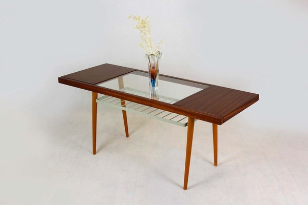 Glass Top Coffee Table from Jitona, 1960s-WVS-826658