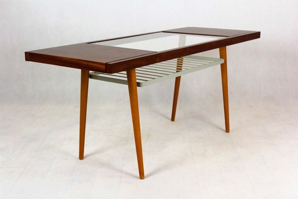 Glass Top Coffee Table from Jitona, 1960s-WVS-826658