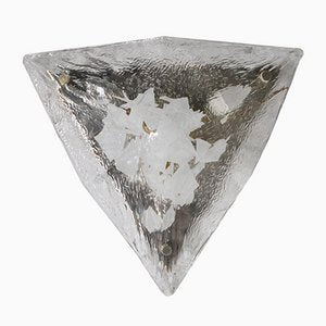 Glass Triangular Shape Wall Light, 1960-JQO-1065007