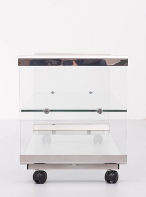 Glass Trolley from Galotti & Radice, Italy, 1970s-GCG-1107286