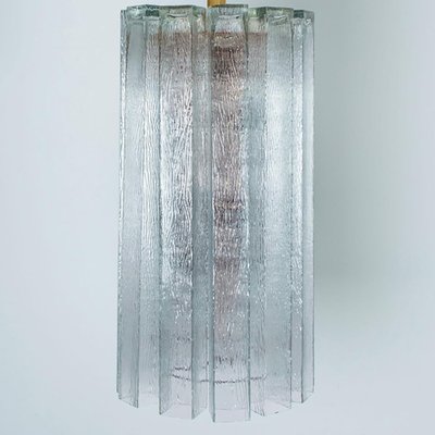 Glass Tubes Chandelier attributed to Doria Leuchten, Germany, 1970-VDW-2044193