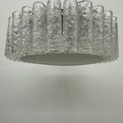 Glass Tubes Chandelier from Doria Leuchten, 1960s-BGP-1818853