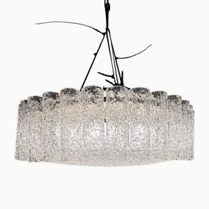 Glass Tubes Chandelier from Doria Leuchten, 1960s-BGP-1818853