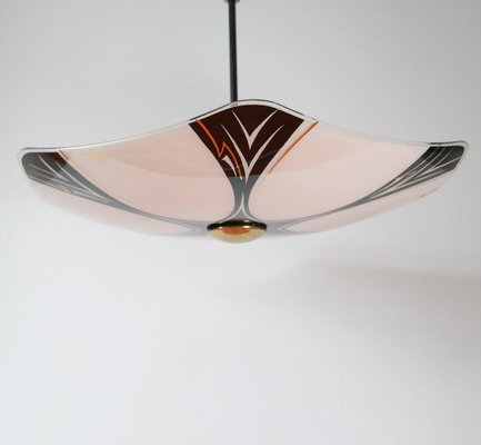 Glass Umbrella Chandelier, 1960s-UWE-809080