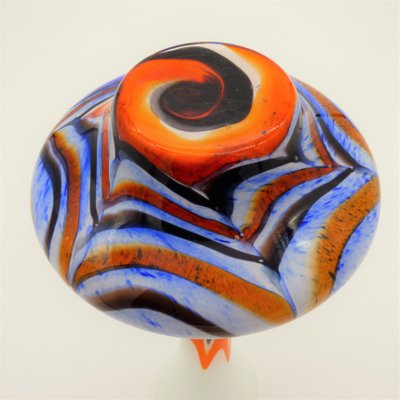 Glass Vase by Carlo Moretti for Murano, 1960s-WK-1746437