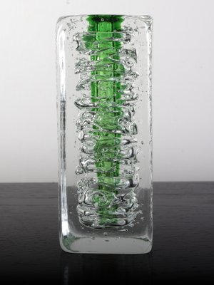 Glass Vase by František Vízner for Sklárny Škrdlovice-ALG-843741