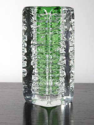 Glass Vase by František Vízner for Sklárny Škrdlovice-ALG-843741