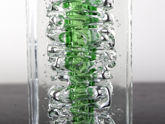 Glass Vase by František Vízner for Sklárny Škrdlovice-ALG-843741