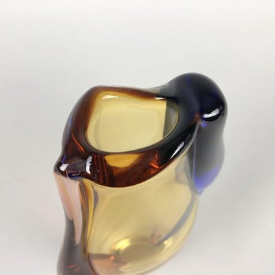 Glass Vase by Hana Machovska for Mstisov Glassworks, 1960s-TZ-787924