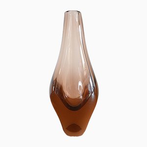 Glass Vase by Josef Cvrček for Železnobrodské Sklo, 1960s-OV-866640