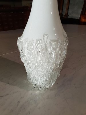 Glass Vase by Mihai Topescu, 1970s-NQV-653210