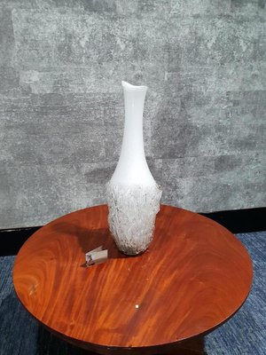 Glass Vase by Mihai Topescu, 1970s-NQV-653210