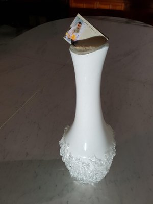 Glass Vase by Mihai Topescu, 1970s-NQV-653210