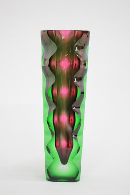 Glass Vase by Oldrich Lipsky, Czechoslovakia, 1970s-TZ-1274094