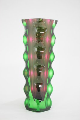 Glass Vase by Oldrich Lipsky, Czechoslovakia, 1970s-TZ-1274094