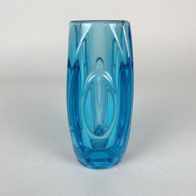 Glass Vase by Rudolf Shrotter for Sklo Union, 1950s-TZ-838902