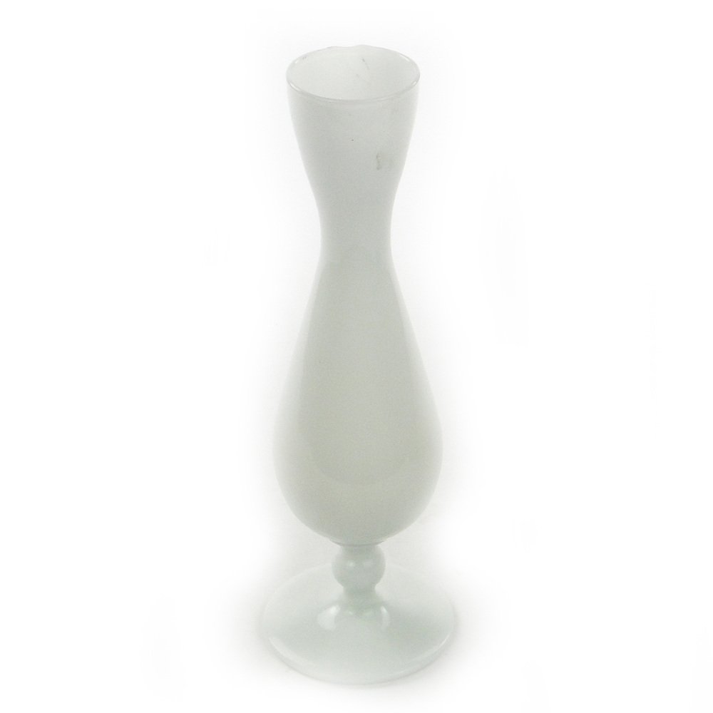 Glass Vase by Stelvia for Empoli, Italy, 1950s