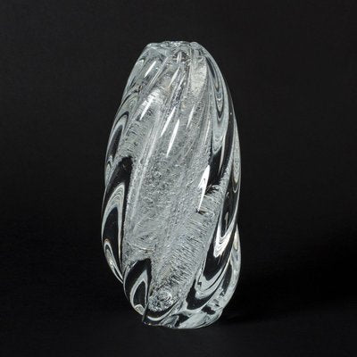 Glass Vase by Tapio Wirkkala for Iittala, 1950s-NL-772646