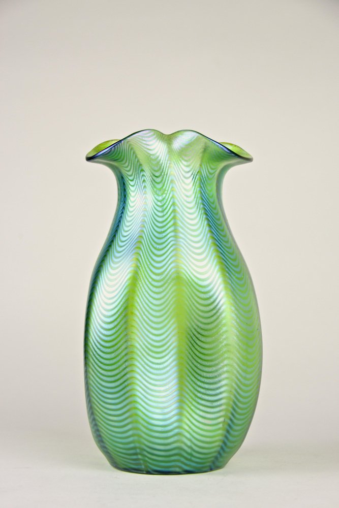 Glass Vase Crete Phaenomen 6893 from Loetz Witwe, Bohemia, 1898