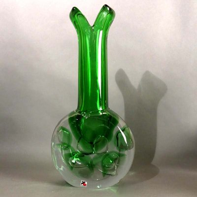 Glass Vase from Jaroslav Svoboda, 1950s-WK-547178