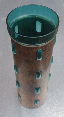 Glass Vase in Copper Casing by Nanny Still for Raak, 1970s-QDP-974941