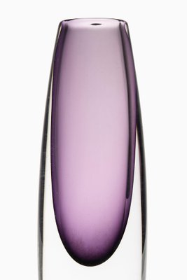 Glass Vase in Purple by Gunnar Nylund, 1950s-SC-1771419