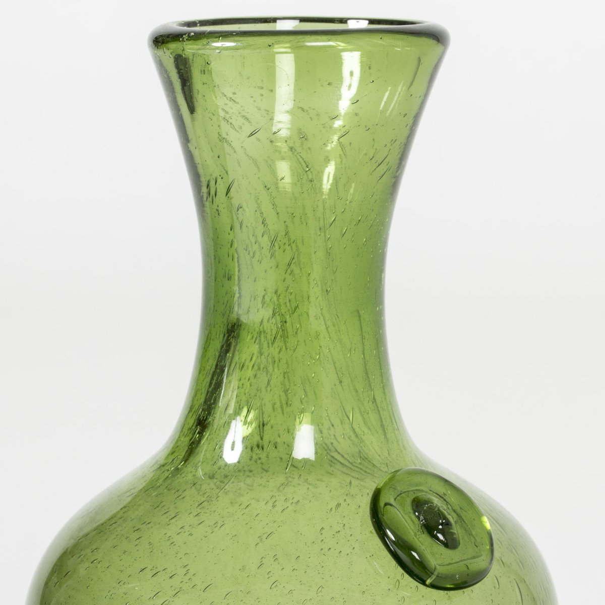 Glass Vases by Erik Höglund, Set of 3