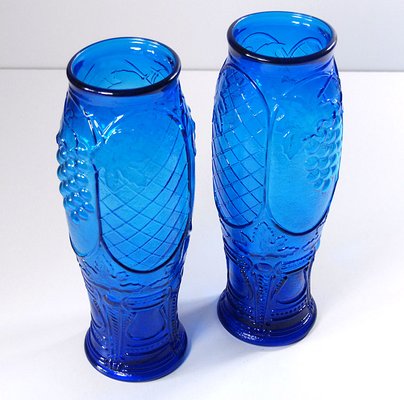 Glass Vases by Rossini, 1960s, Set of 2-GIW-555883