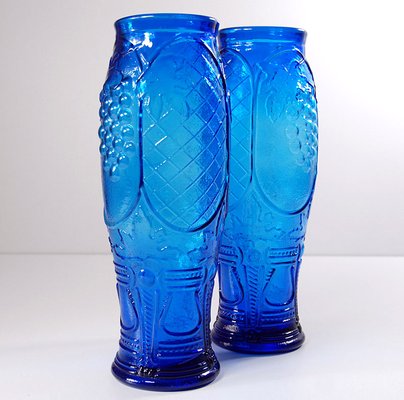 Glass Vases by Rossini, 1960s, Set of 2-GIW-555883