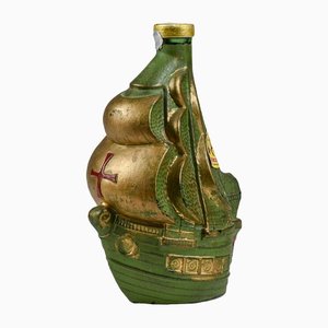 Glass Vinsanto Bertocchini Livorno Bottle in Shape of Sailing Ship, 1960s-RAQ-1353460