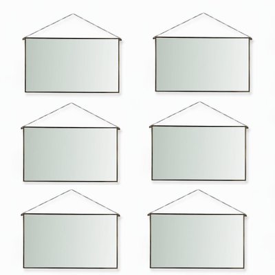 Glass Wall Display Frames, Set of 6-VMM-2040648