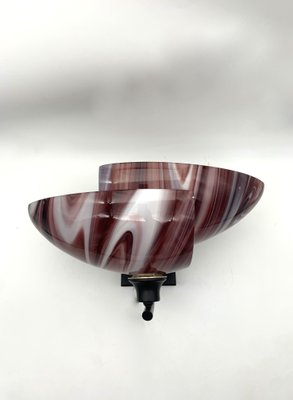 Glass Wall Lamp from Vistosi, 1980s, Set of 2-XQC-1254438