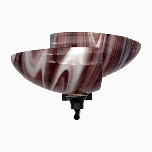 Glass Wall Lamp from Vistosi, 1980s, Set of 2-XQC-1254438